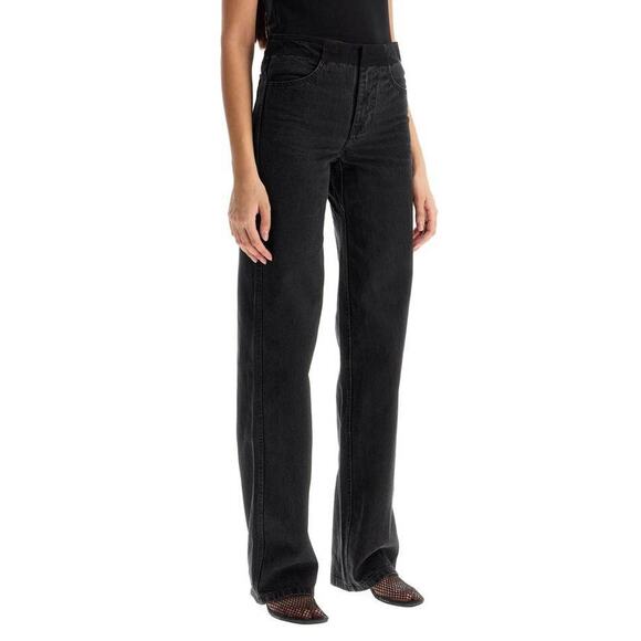 Christopher Esber Deconstructed Denim Jeans in Black AU 8 US 4 - Picture 1 of 4